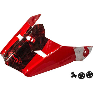 MX-46 Dominant Visor w/ Screws by GMAX G046892 Helmet Shield 72-3211 Western Powersports Drop Ship MD/2X / Red/Black/White