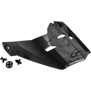 MX-46 Dominant Visor w/ Screws by GMAX G046895 Helmet Shield 72-3214 Western Powersports Drop Ship XS/SM / Black/Grey