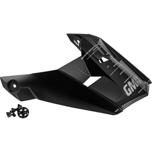 MX-46 Frequency Off-Road Visor by GMAX G0463076 Helmet Shield 72-6748 Western Powersports Drop Ship LG-3X / Matte Black/Grey