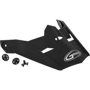 MX-46Y Visor w/Screws by GMAX G046866 Helmet Shield 72-3985 Western Powersports Drop Ship Matte Black