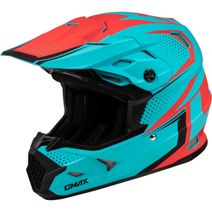 MX-96 502 Helmet by GMAX D39621008 Off Road Helmet 72-73832X Western Powersports Blue/Red / 2X
