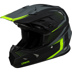 MX-96 502 Helmet by GMAX D3962338 Off Road Helmet 72-73862X Western Powersports Grey/Hi-Vis / 2X