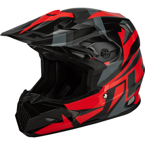 MX-96 Splinter Helmet by GMAX D3961158 Off Road Helmet 72-73712X Western Powersports Black/Red / 2X