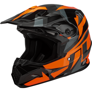 MX-96 Splinter Helmet by GMAX D3961498 Off Road Helmet 72-73692X Western Powersports Black/Orange / 2X