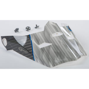 MX46Y Helmet Visor by GMAX G046885 Helmet Shield 72-3975Y Western Powersports Drop Ship SM-LG / White/Blue