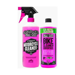 Nano Tech Motorcycle Cleaner 1L + 1L Concentrate Refill by Muc-Off MOG005US Wash Soap Parts Unlimited