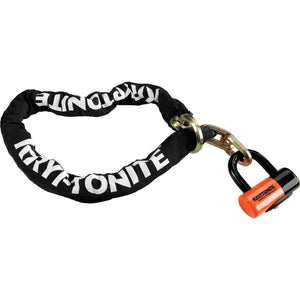 New York Noose W/Evolution Series 4 Disc Lock 4'-3" by Kryptonite 999546 Disc Lock 57-98016 Western Powersports Drop Ship