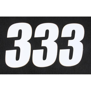 Number 3 White 4" 3/Pack By D'Cor 45-14-3 Number Set 862-143 Western Powersports