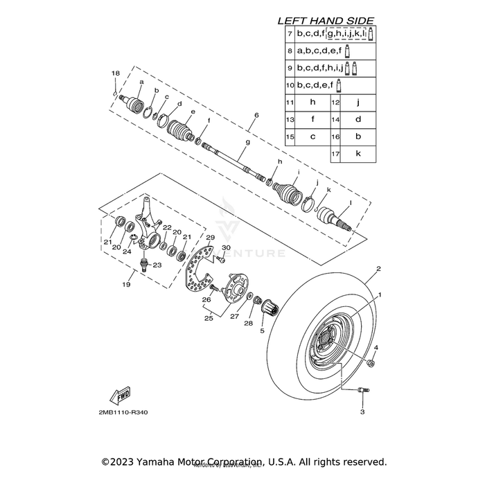 Nut by Yamaha