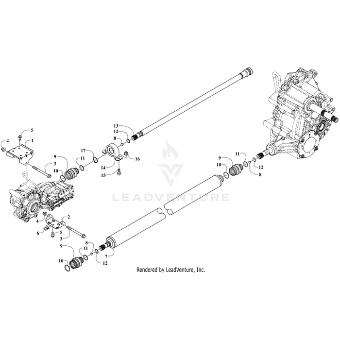 Nut, Hex By Arctic Cat