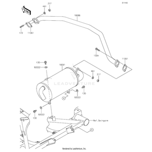 Nut-Hex-Small,8Mm by Kawasaki 317R0800 OEM Hardware 317R0800 Off Road Express Peach St