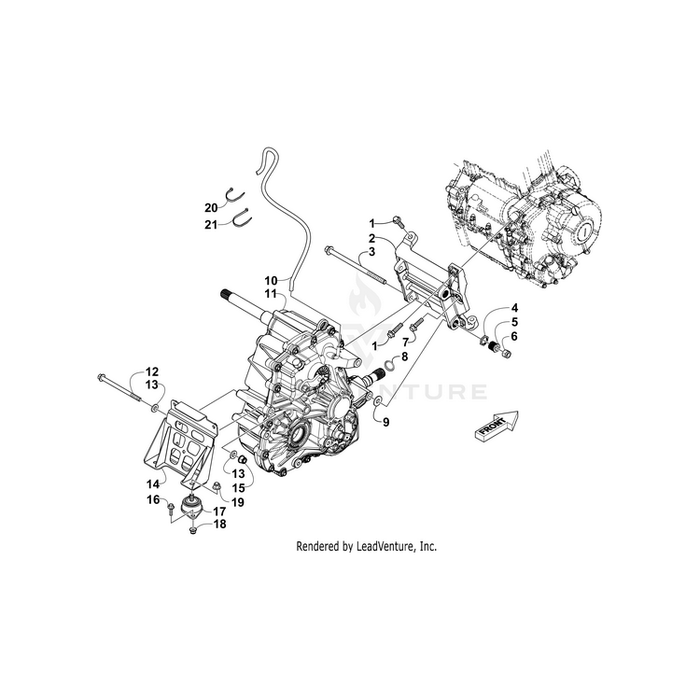 Nut, Lock By Arctic Cat