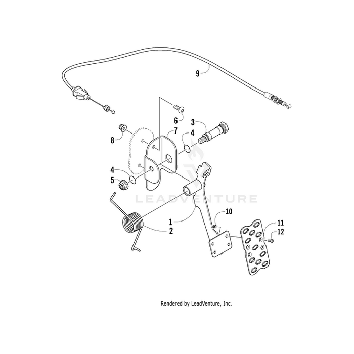 Nut, Lock By Arctic Cat