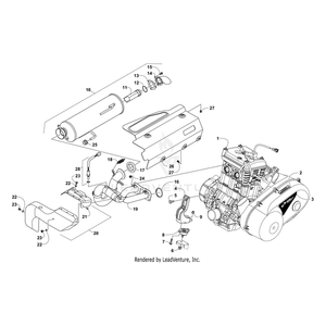 Nut,Long Acorn-M6 X 1.0 Z&Amp;Y By Arctic Cat 0412-642 OEM Hardware 0412-642 Core Power Equipment