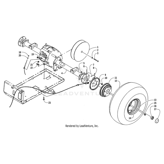 Nut, Lug By Arctic Cat