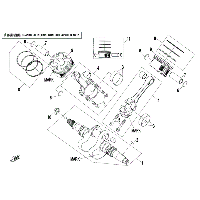 Nut M18X1.5 Lh (Left-Hand Thread) by CF Moto