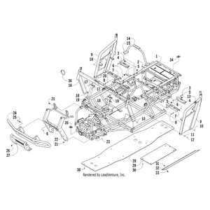 Nutsert,Hex-M6-1.0 By Arctic Cat 1441-442 OEM Hardware 1441-442 Core Power Equipment