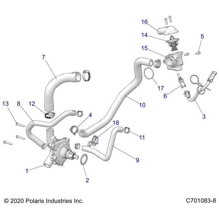 O-Ring,2.62X44.12Id,Nbr by Polaris