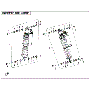 O-Ring by CF Moto 30502-023800N OEM Hardware 30502-023800N Northstar Polaris