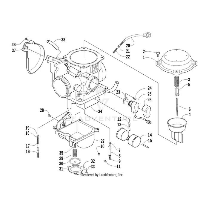 O-Ring, Float Chamber By Arctic Cat