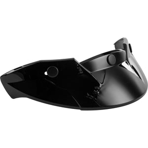 OF-2 / OF-2Y 3-Snap Visors by GMAX G002000 Helmet Shield 72-0012 Western Powersports Drop Ship Black