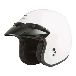 OF-2 Open-Face Helmet by GMAX G1020018 Open Face 3/4 Helmet 72-53652X Western Powersports White / 2X