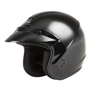 OF-2 Open-Face Helmet by GMAX G1020028 Open Face 3/4 Helmet 72-53612X Western Powersports Black / 2X