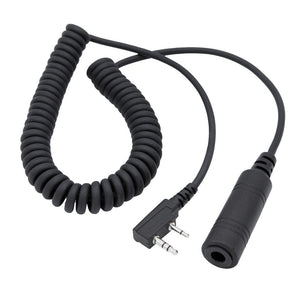 Offroad Headset / Helmet Coil Cord Cable For Rugged Radios And Kenwood Radios by Rugged Radios CC-5R-OFF 01038799853770 Rugged Radios