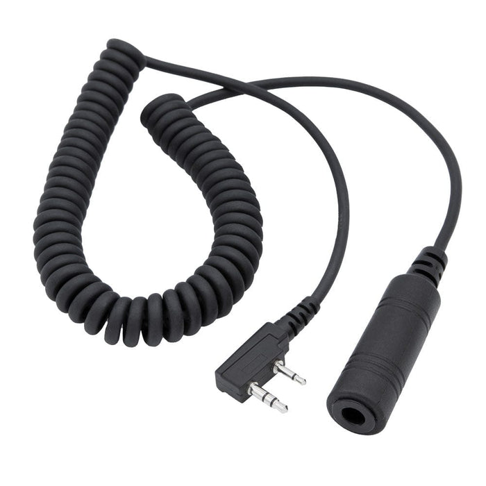 Offroad Headset / Helmet Coil Cord Cable For Rugged Radios And Kenwood Radios by Rugged Radios