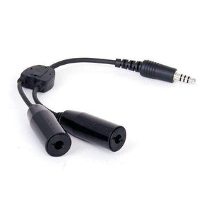 Offroad Headset Or Helmet Splitter Adapter by Rugged Radios OFF-SPLITTER 01038799852353 Rugged Radios