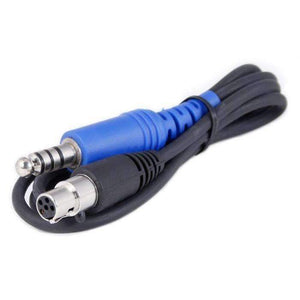 Offroad Headsets Straight Cord Adaptor Cable To Intercom by Rugged Radios CS-3H-OFF 01039374001074 Rugged Radios