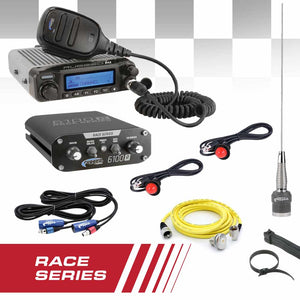 Offroad Race Kit - Complete Race Series Communication Kit With M1 Race Series Radio And 6100 Race Series Intercom by Rugged Radios Rugged Radios