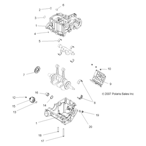 Oil Pickup Assembly by Polaris 1202663 OEM Hardware P1202663 Off Road Express