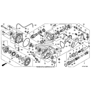 Oil Seal (42X58X8) by Honda 91252-HP5-602 OEM Hardware 91252-HP5-602 Off Road Express Peach St