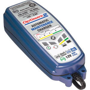 Optimate 2 Battery Charger By Tecmate TM421 Battery Charger 3807-0135 Parts Unlimited