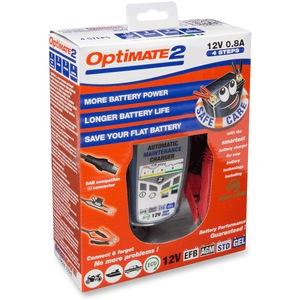 Optimate 2 Battery Charger By Tecmate TM421 Battery Charger 3807-0135 Parts Unlimited