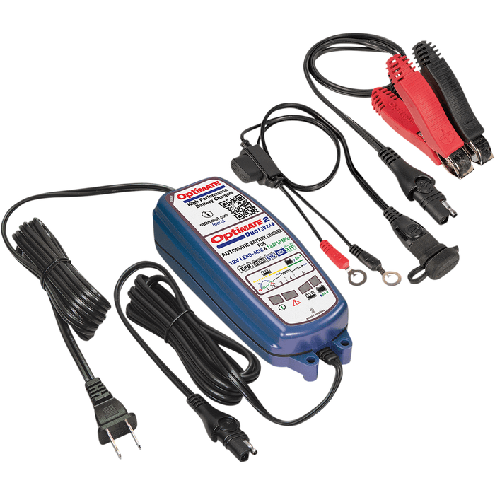 Optimate 2 Duo Battery Charger/Maintainer By Tecmate