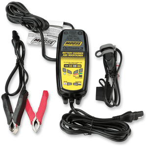 Optimate 3 Battery Charger/Maintainer By Moose Utility TM441 Battery Charger / Maintainer 3807-0257 Parts Unlimited