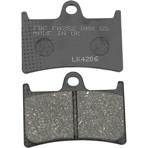 Organic Base "Fa" Brake Pads By Ebc FA252 Brake Pads FA252 Parts Unlimited