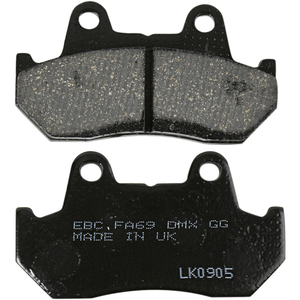 Organic Base "Fa" Brake Pads By Ebc FA69 Brake Pads FA69 Parts Unlimited