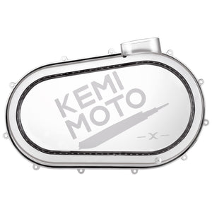 Outer Clutch Cover with RGB LED Strip Lights for Can-Am Maverick X3/MAX by Kemimoto B0901-04402CL Clutch Cover B0901-04402CL Kemimoto