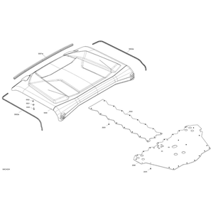 Outer Seal by Can-Am 705800054 OEM Hardware 705800054 Off Road Express Peach St