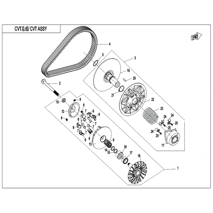 Over Riding Clutch by CF Moto