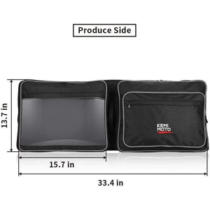 Overhead Roof Storage Bag for Polaris RZR PRO XP / 4 by Kemimoto B0113-04001BK Roof Bag B0113-04001BK Kemimoto