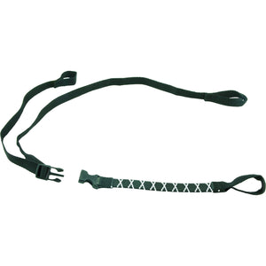 Pack Strap Black/Reflective 12"X42"X5/8" by Rokstraps ROK10358 Cargo Strap 29-2512 Western Powersports