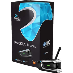 Packtalk Bold JBL Bluetooth Headset by Cardo PTB00001 Bluetooth Headset 71-5028 Western Powersports Drop Ship