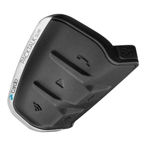 Packtalk Slim Bluetooth Headset Duo by Cardo PTS00101 Bluetooth Headset 71-5027 Western Powersports Drop Ship