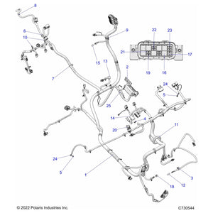 Paduit Strap, Double Hoop by Polaris 7081033 OEM Hardware P7081033 Off Road Express