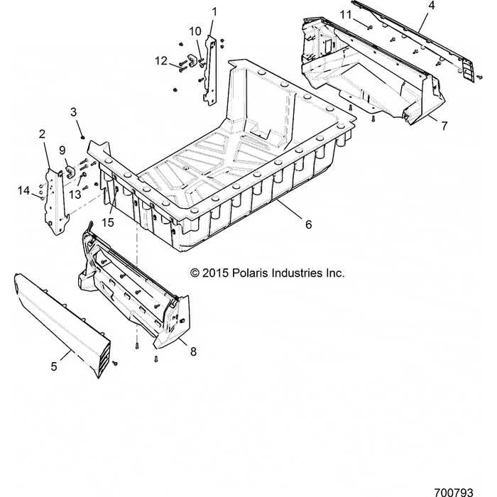 Panel-Box,Rh,G.Gray by Polaris