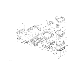 Panel Nut M5 X 0.8 by Can-Am 250000958 OEM Hardware 250000958 Off Road Express Peach St